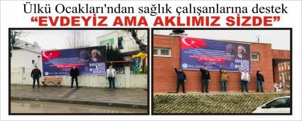 lk Ocaklar\'ndan salk alanlarna destek