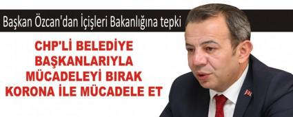 Bakan zcan\'dan ileri Bakanlna tepki