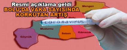 BOLU\'DA VAKA SAYISINDA KORKUTAN ARTI