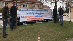 AK GENLKTEN SALIK ALIANLARINA PANKARTLI TEEKKR