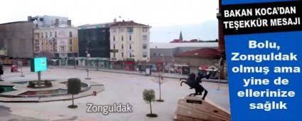 Bolu, Zonguldak olmu ama yine de ellerinize salk