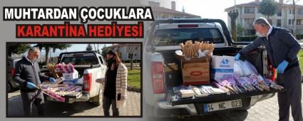 MUHTARDAN OCUKLARA KARANTNA HEDYES