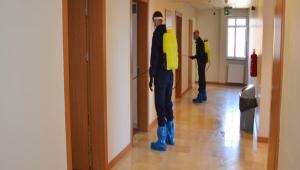 BAB Sosyal Tesislerinde Kapsaml Dezenfeksiyon Yapld