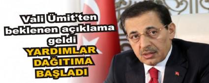 Vali mit\'ten beklenen aklama geldi