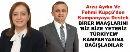 Arzu Aydn Ve Fehmi Kp\'den Kampanyaya Destek