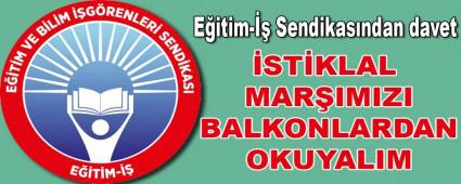 Eitim- Sendikasndan davet