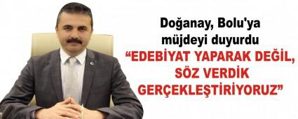 Doanay, Bolu\'ya mjdeyi duyurdu