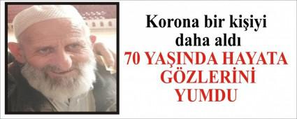 Korona bir kiiyi daha ald