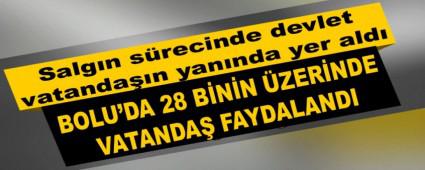 BOLU\'DA 28 BNN ZERNDE VATANDA FAYDALANDI