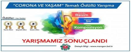  Corona ve Yaam temal yarma sonuland