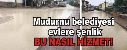 Mudurnu belediyesi evlere enlik
