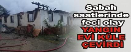 Sabah saatlerinde feci olay