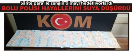 Sahte para ile zengin olmay hedefliyorlard