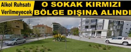  O SOKAK KIRMIZI BLGE DIINA ALINDI