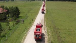 BOLU OLASI ORMAN YANGINLARINA HAZIR