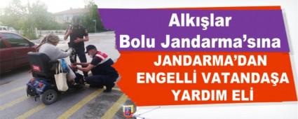 JANDARMA\'DAN ENGELL VATANDAA YARDIM EL