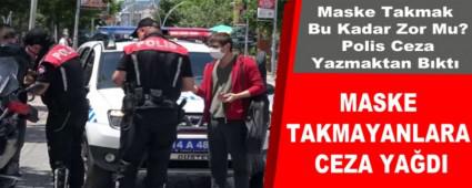 MASKE TAKMAYANLARA CEZA YADI