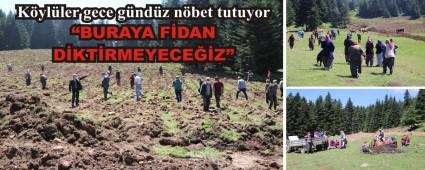 Kyller gece gndz nbet tutuyor