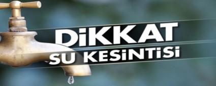 BOLU BELEDYES\'NDEN SU KESNTS HAKKINDA AIKLAMA