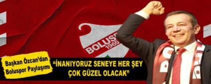 Bakan zcan\'dan Boluspor Paylam