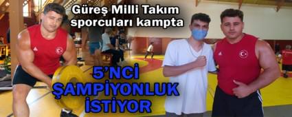 Gre Milli Takm sporcular kampta