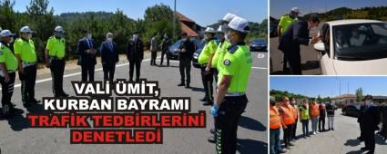 VAL MT, KURBAN BAYRAMI TRAFK TEDBRLERN DENETLED
