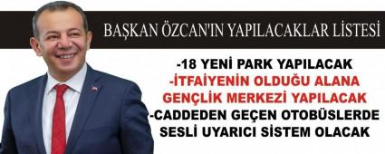 BAKAN ZCAN\'IN YAPILACAKLAR LSTES