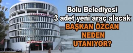 Bolu Belediyesi 3 adet yeni ara alacak