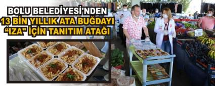 BOLU BELEDYES\'NDEN 13 BN YILLIK ATA BUDAYI \"IZA\" N TANITIM ATAI