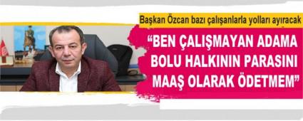 Bakan zcan baz alanlarla yollar ayracak