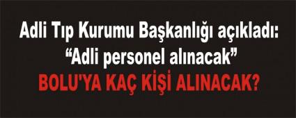 BOLU\'YA KA K ALINACAK?