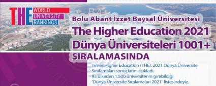 BAB, THE 2021\' DNYANIN EN Y NVERSTELER ARASINDA