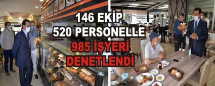 146 EKP 520 PERSONELLE 985 YER DENETLEND