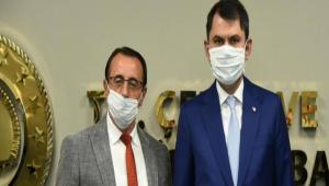 Bakan Kurum, Karacasu\'ya verdii sz tuttu