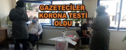 GAZETECLER KORONA TEST OLDU