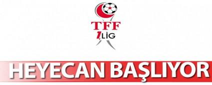 TFF 1. LGDE HEYECANI BALIYOR