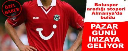 Boluspor arad stoperi Almanya\'da buldu