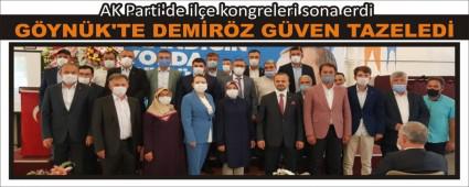 AK Parti\'de ile kongreleri sona erdi