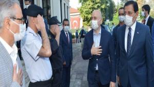 Ulatrma ve Altyap Bakan Karaismailolu\'ndan Vali mit\'e Ziyaret