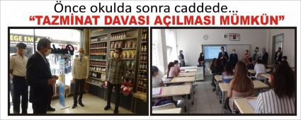 nce okulda sonra caddede