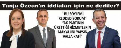 Tanju zcan\'n iddialar iin ne dediler?