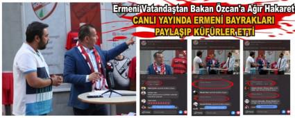 Ermeni Vatandatan Bakan zcan\'a Ar Hakaret