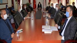 KORONAVRS TEDBRLER DENETM KOORDNASYON TOPLANTISI YAPILDI