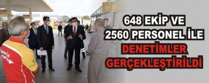 648 EKP VE 2560 PERSONEL LE DENETMLER GEREKLETRLD