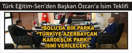  BOLU\'DA BR PARKA TRKYE-AZERBAYCAN KARDELK PARKI SM VERLECEK