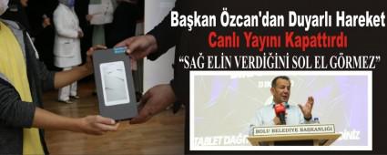 Bakan zcan\'dan Duyarl Hareket