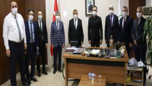 L MUHTARLAR GN KUTLAMA KOMTES\'NDEN BOLU BELEDYES\'NE ZYARET