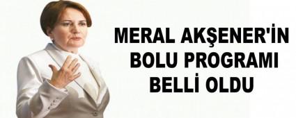  MERAL AKENER\'N BOLU PROGRAMI BELL OLDU