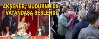 AKENER, MUDURNU\'DA VATANDAA SESLEND