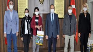 TBTAK\'TA DERECE ALAN RENCLERE ZYARET